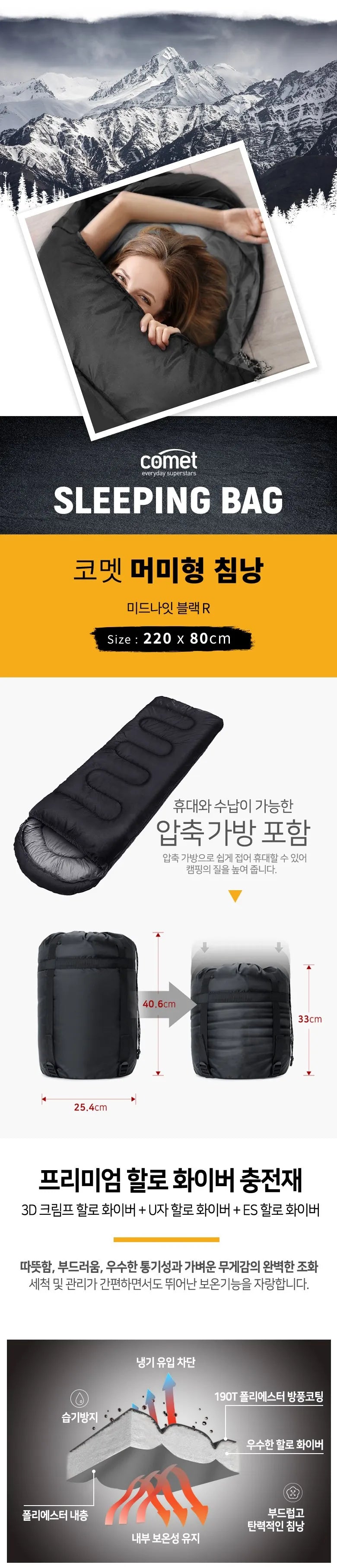 Soruv 4-Season Sleeping Bag